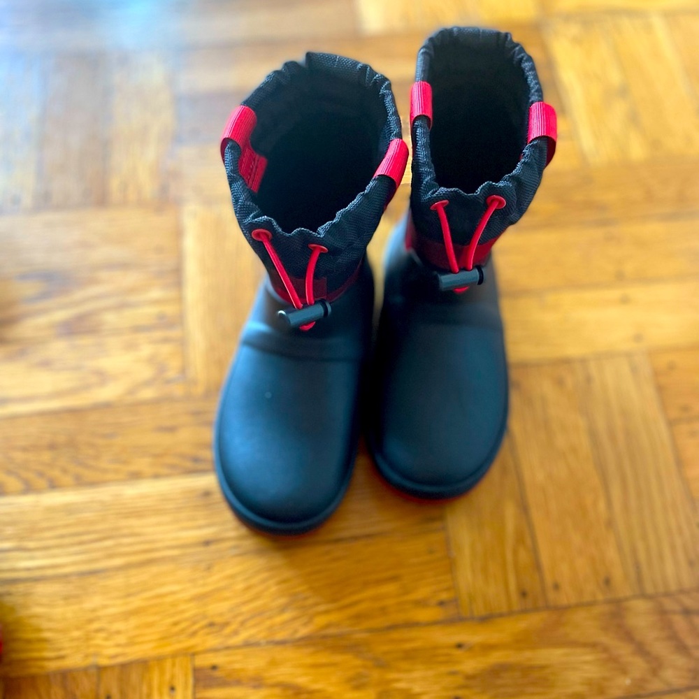 Buffalo Plaid Toddler Scout Snow/Rain Boots - Excellent Condition!